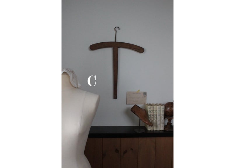 アンティークウッドハンガー（数量4）1/2 | Antique & Brocante R.loger