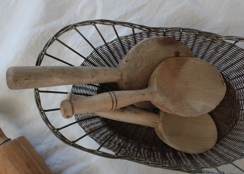 ヨウフクスキーさま専用　32. 40’s フランスアンティーク フランス製アンティークの大きな木箱、素敵な雰囲気