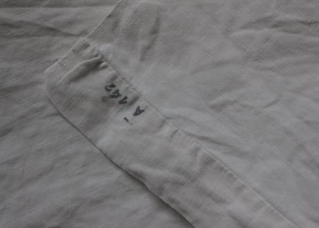 France Antique モノグラムシーツ/MONOGRAM “RC”