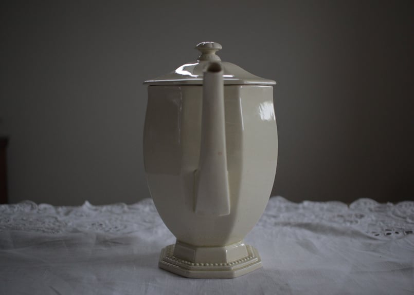 クレイユエモントロー オクトゴナル octogonale スーピエル　パール美品 クレイユエモントロー オクトゴナル octogonale 深皿 パール 美