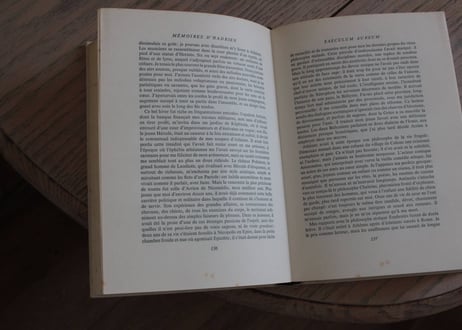 フランス古書『Mémoires d'Hadrien』 マルグリット・ユルスナール