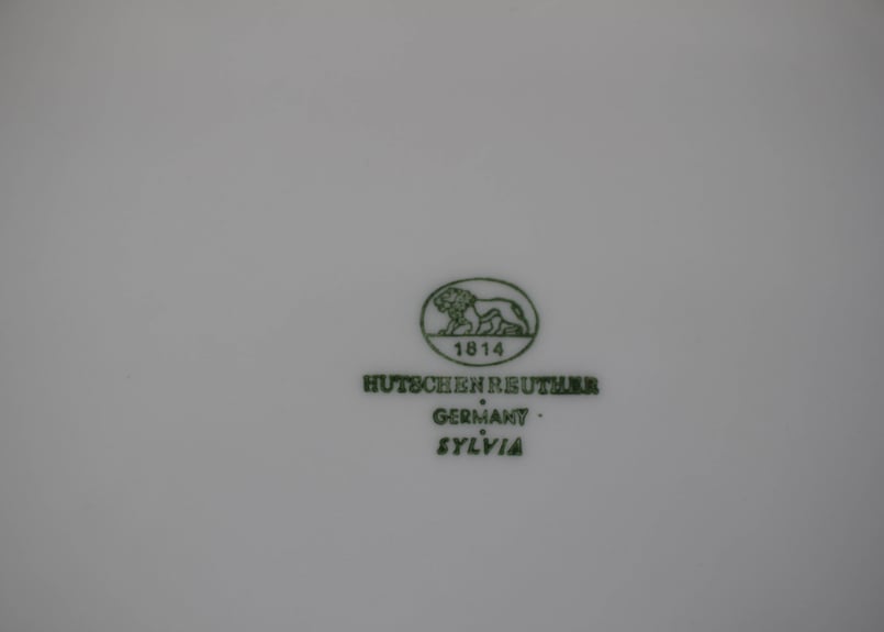 フッチェンロイターSylvia ディナープレート HUTSCHENREUTHER フッチェンロイターSylvia ディナープレート HUTSCHENREUTHER
