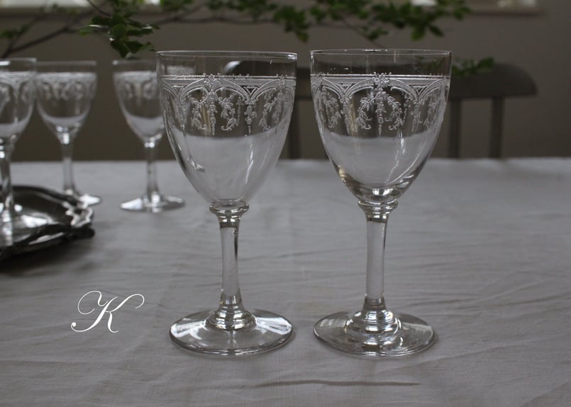 Old Saint Louis【オールドサン・ルイ】ペアクリスタルグラス（数量3