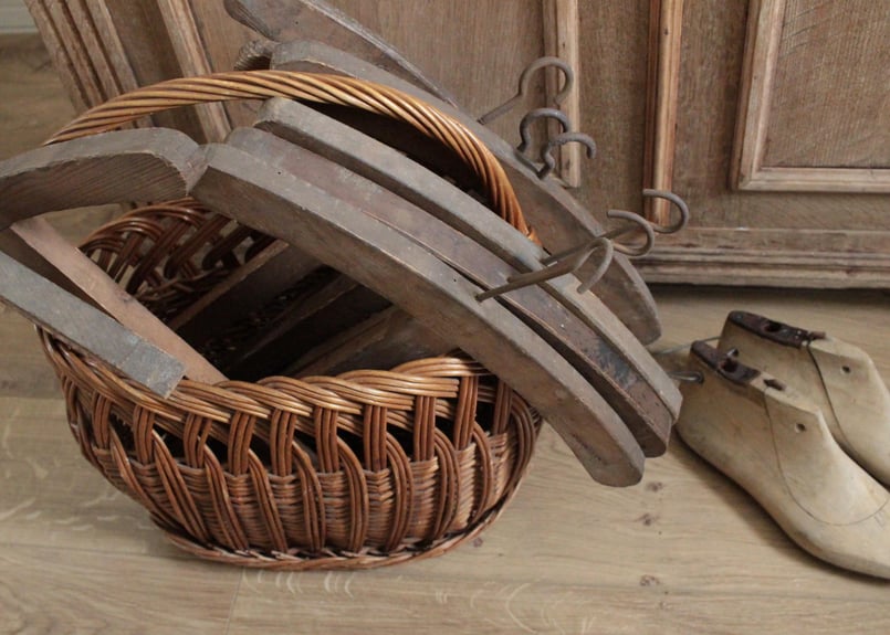 アンティークウッドハンガー（数量4）2/2 | Antique & Brocante R.loger