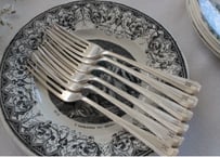 Mappin&Webb SILVER PLATE フォーク（数量6）