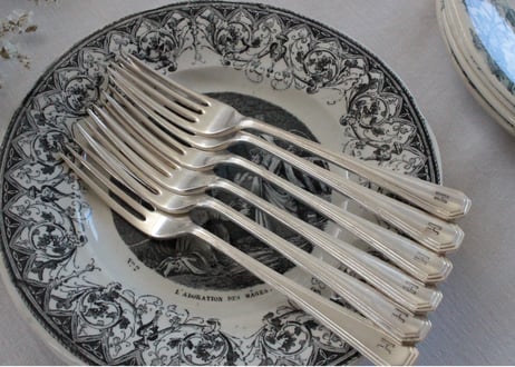 Mappin&Webb SILVER PLATE フォーク（数量6）