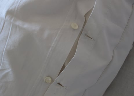 France Antique Whitework MONOGRAM "LH"  クッションカバー大