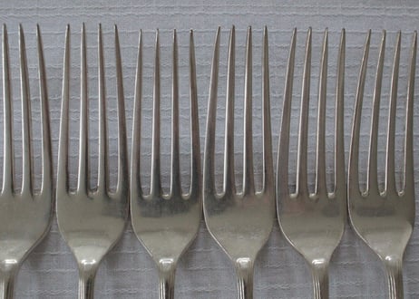 Mappin&Webb SILVER PLATE フォーク（数量6）