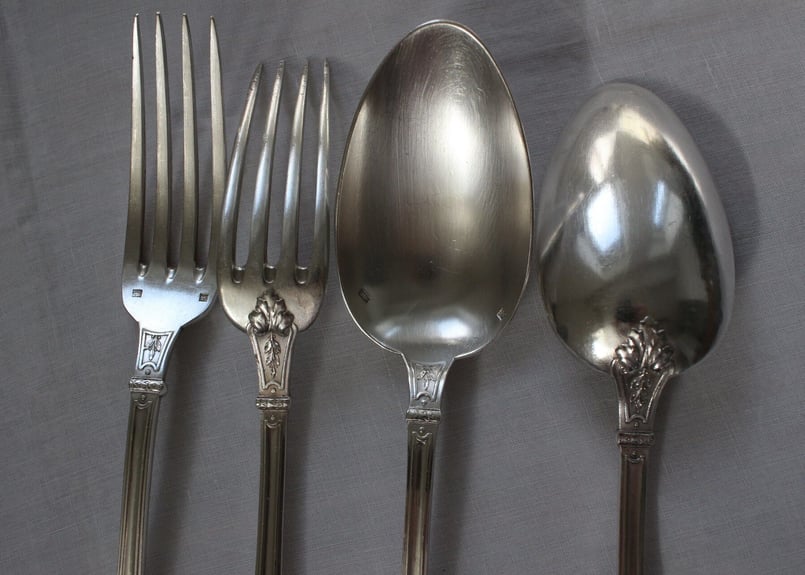 中古｠Ravinet D'enfert フランス シルバーカトラリーセット