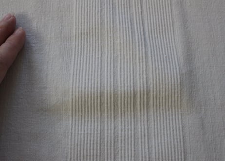 France Antique 赤ラインの大判シート/MONOGRAM "B・G"