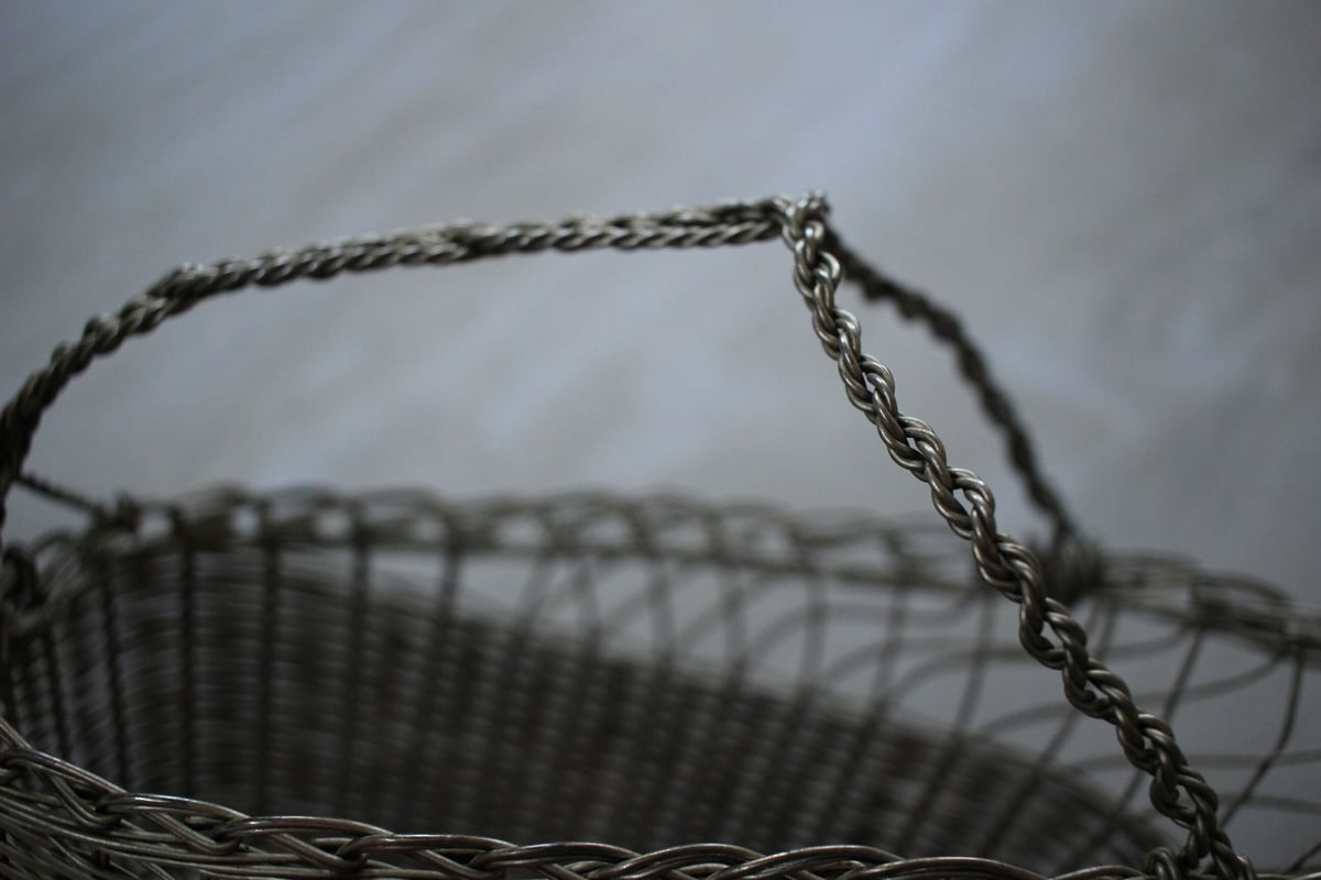 再入荷France Antiqueワイヤープレートのワインパニエ | Antique & Br