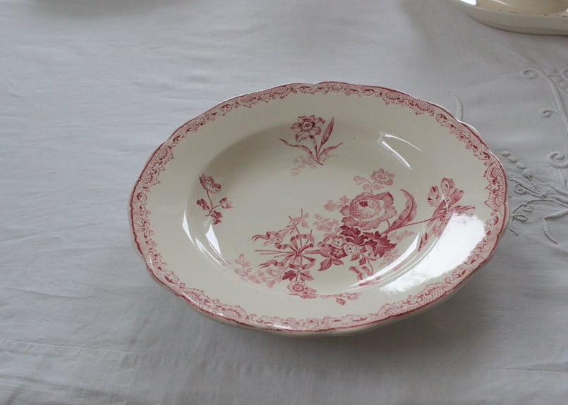 Sarreguemines【サルグミンヌ】fontanges スーププレート（数量2） | A