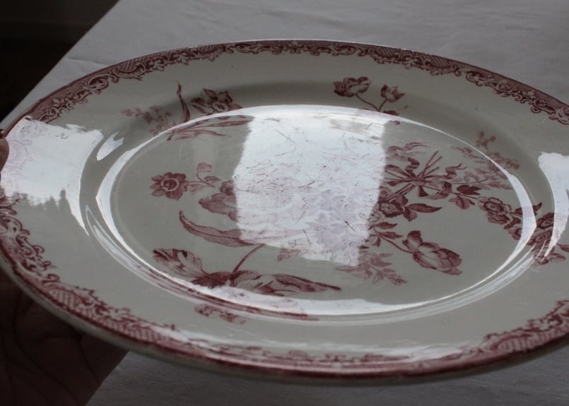 Sarreguemines【サルグミンヌ】fontanges コンポティエ・ケーキ