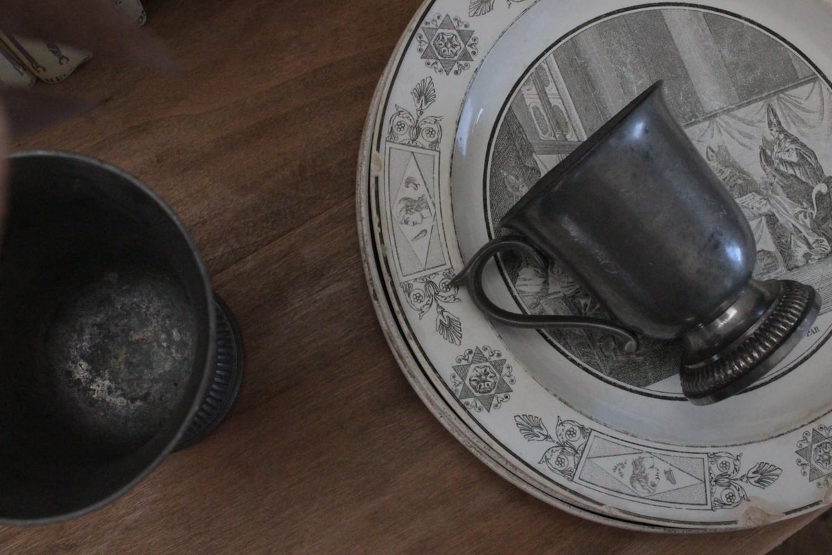 étain エタンティーカップ/フランスアンティーク・無骨 étain エタンティーカップ | Antique & Brocante R.loger