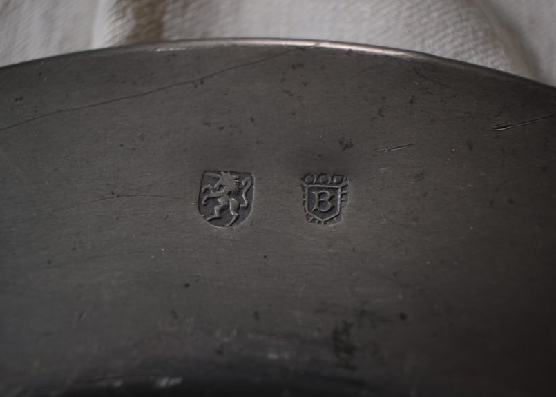 France Antique Etain Pewter エタンプレート | Antique &