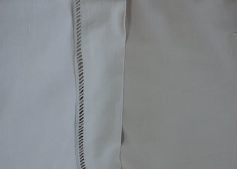 France Antique クッションカバー/MONOGRAM "C"
