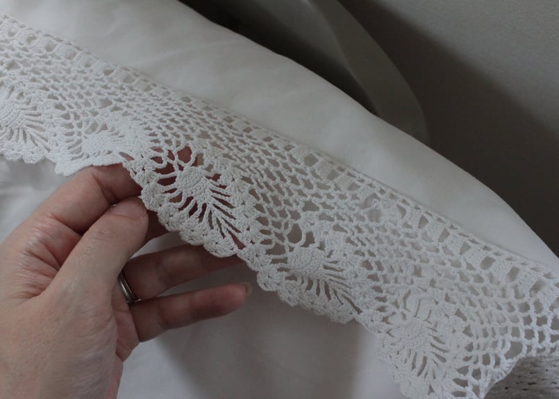 France Antique クッションカバー/MONOGRAM 