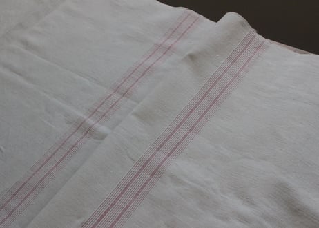 France Antique 赤ラインの大判シート/MONOGRAM "HF"