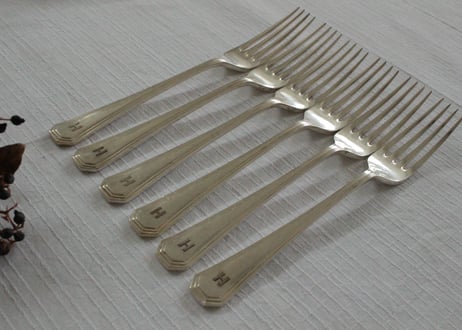 Mappin&Webb SILVER PLATE フォーク（数量6）