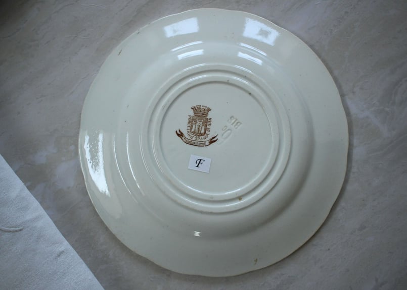 フランスアンティーク ジアン FLEURS D'AUTOMNE 秋の花 フランス