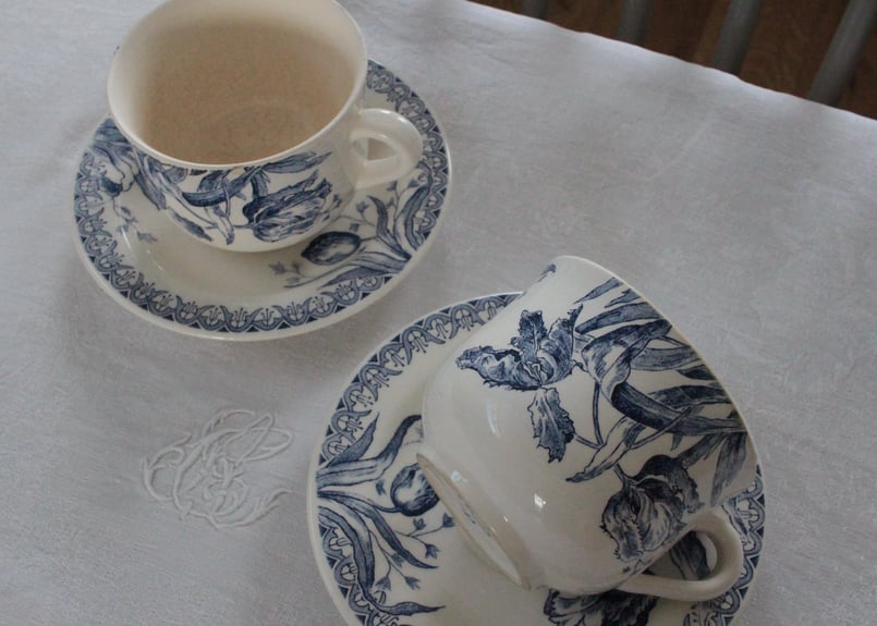 Gien【ジアン】 C＆S/TULIPESチューリップ（数量2） | Antique & Br