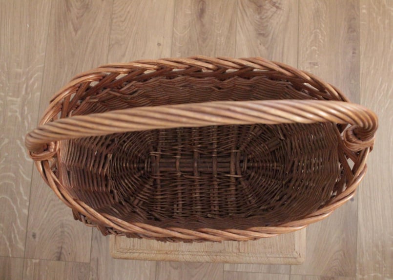 France Antique panier アンティーク籐のパニエ | Antique & B