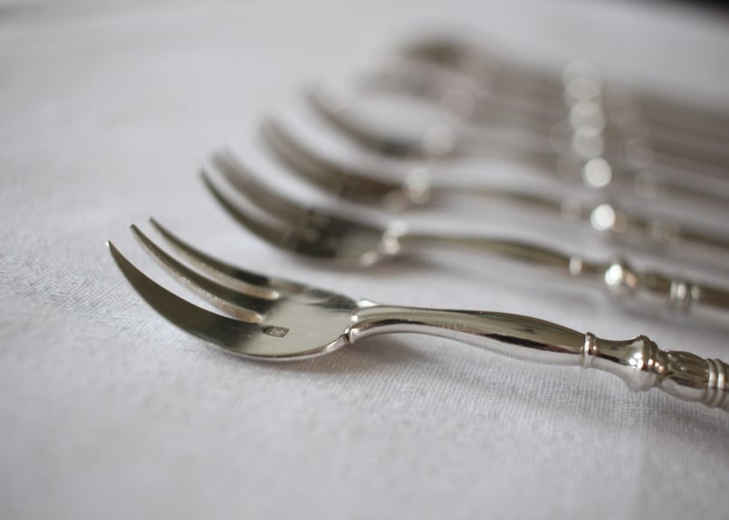 Christofle 【クリストフル】antiqueオイスターフォーク(数量8 Christofle 【クリストフル】antiqueオイスターフォーク(数量8