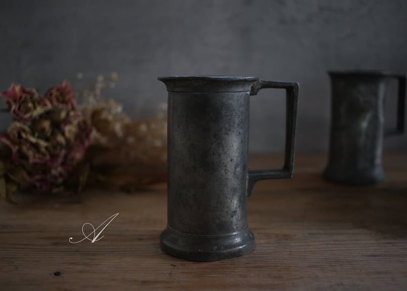 フランス アンティーク 木製 計量ポット メジャーポット