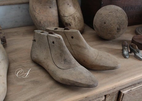 【A】Antique木製シューモールド