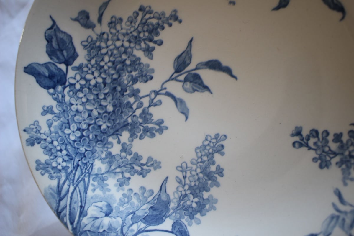 E.BOURGEOIS エミール・ブルジョワ リラの花のコンポティエ E.BOURGEOIS エミール・ブルジョワ リラの花のコンポティエ