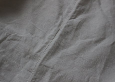 France Antique 大判シーツ/MONOGRAM “EV”