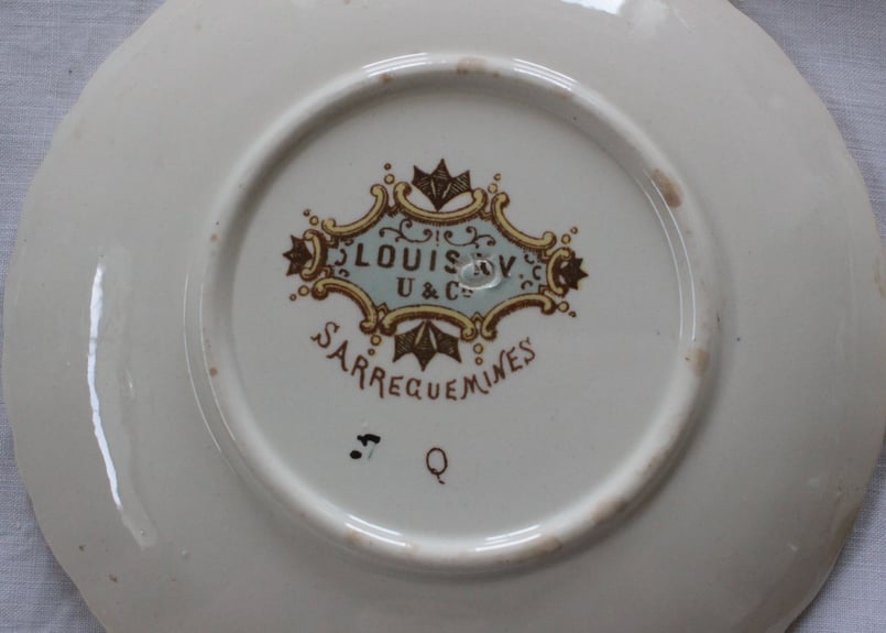 Sarreguemines【サルグミンヌ】C&Sペア/Louis XV ルイ15世 Sarreguemines【サルグミンヌ】C&Sペア/Louis XV ルイ15世