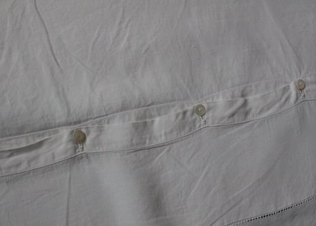 France Antique クッションカバー/MONOGRAM "P・F"