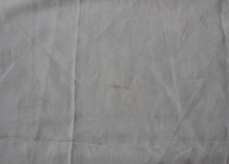 France Antique Linge Ancien Feuilles MONOGRAM“E