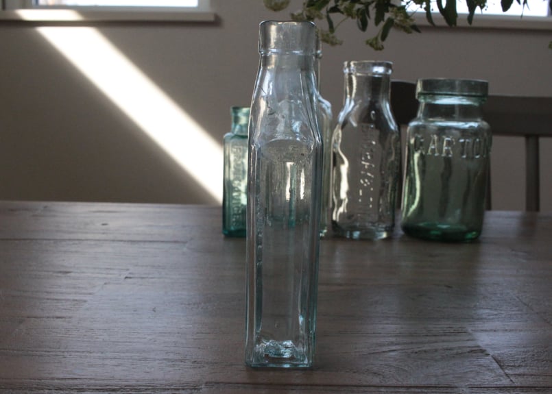 イギリス・アンティークガラスボトル（数量5） | Antique & Brocante