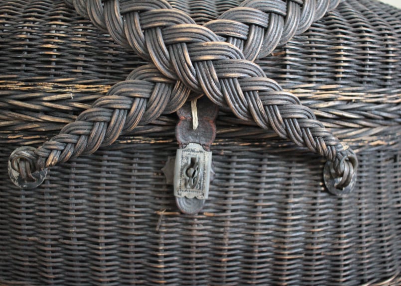 France Antique panier ブラックパニエ | Antique & Broca