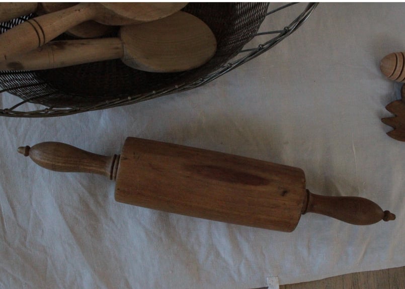 フランスアンティーク 木製のローリングピン | Antique & Brocante R.loger