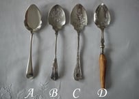 England SILVER PLATED CUTLERY ジャムスプーン（数量4）
