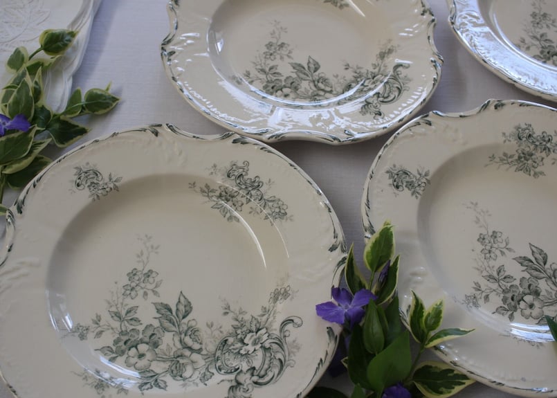 フランスアンティーク　プレート皿 2枚セットLOUIS XV HB&Co. ② 楽天市場】フランス アンティーク（食器｜食器・カトラリー