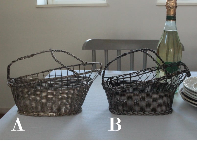 ワイヤーバスケット（2種類） | Antique & Brocante R.loger