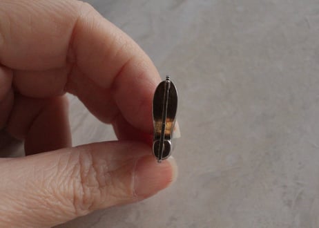 Vintage Sterling Silver charms 【アイススケート】