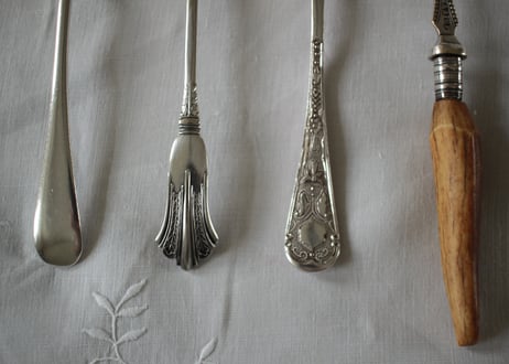England SILVER PLATED CUTLERY ジャムスプーン（数量4）