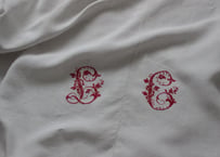 France Antique モノグラムシーツ/MONOGRAM “LC”