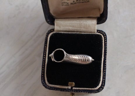 Vintage Sterling Silver charms 【アイススケート】