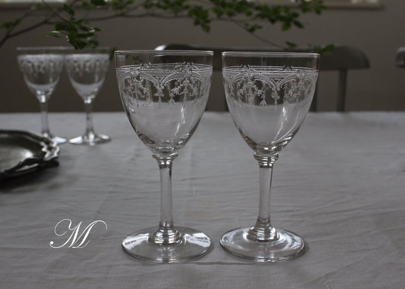 Old Saint Louis【オールドサン・ルイ】ペアクリスタルグラス（数量3