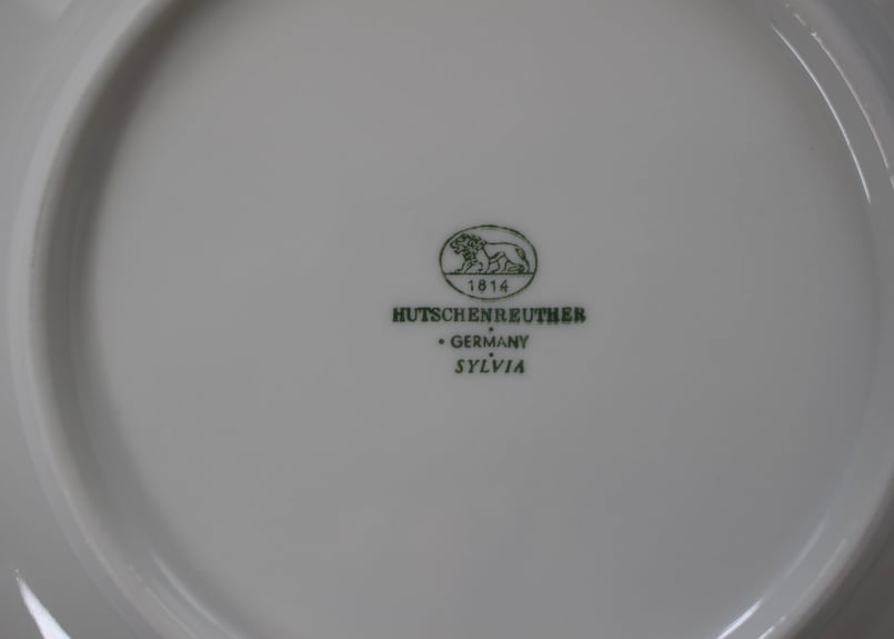 フッチェンロイターSylvia デザートプレート HUTSCHENREUTHER