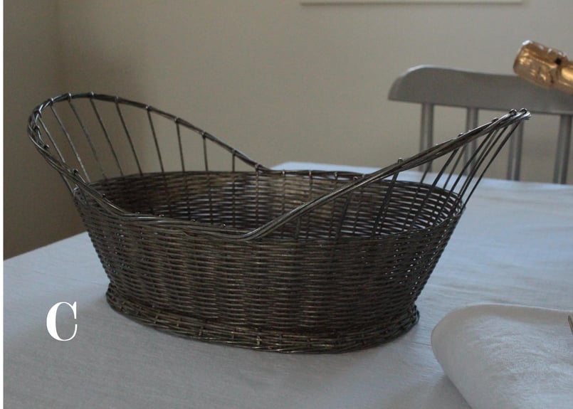 ワイヤーバスケット（2種類） | Antique & Brocante R.loger