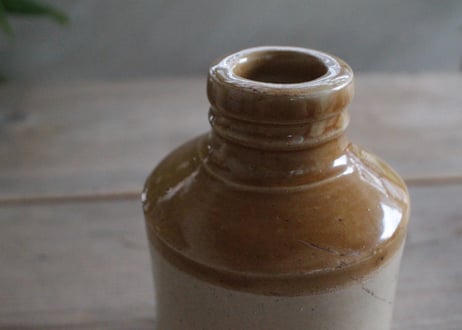 Stoneware Bottles/イギリス陶器ストーンウェアボトル (数量2)