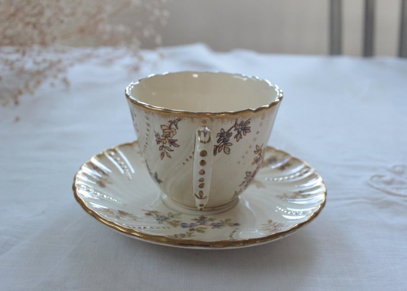 Sarreguemines【サルグミンヌ】C&Sデミタス/Louis XV ルイ15世スタイル