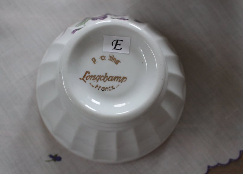 Sarreguemines【サルグミンヌ】他 スミレの小さなカフェオレ Sarreguemines【サルグミンヌ】他 スミレの小さなカフェオレ
